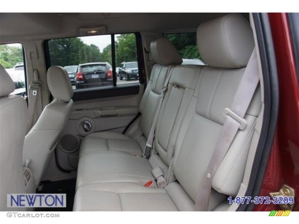 2007 Commander Limited 4x4 - Red Rock Pearl / Dark Khaki/Light Graystone photo #14