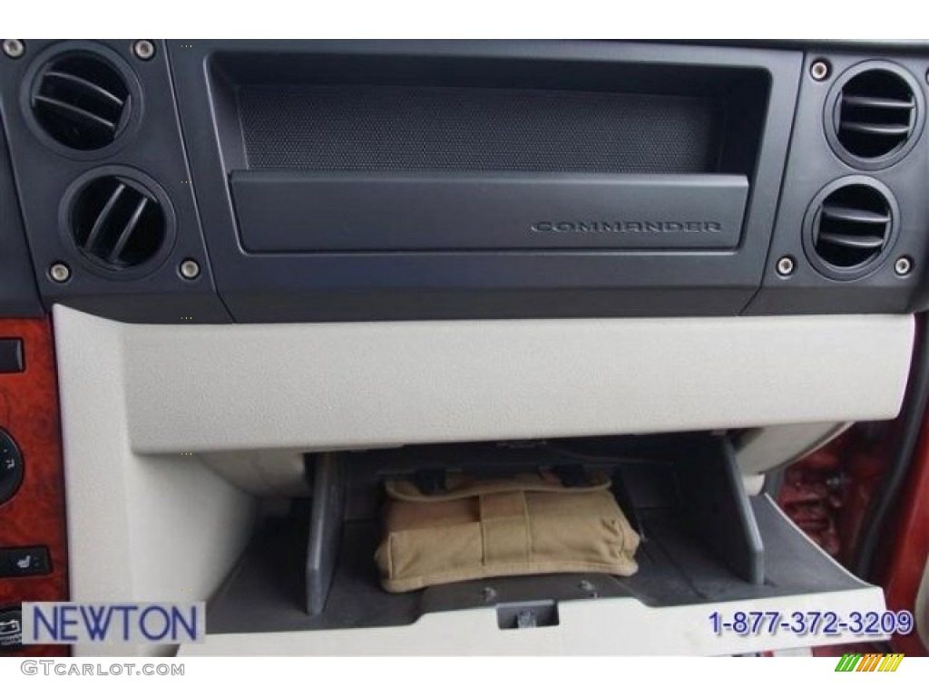 2007 Commander Limited 4x4 - Red Rock Pearl / Dark Khaki/Light Graystone photo #20