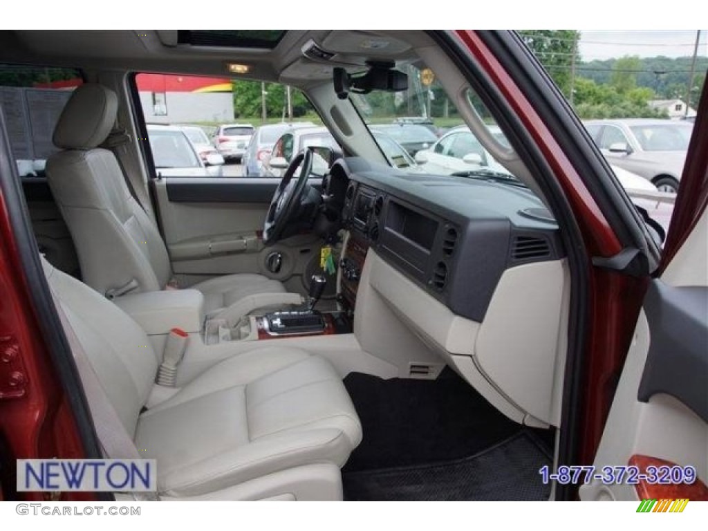 2007 Commander Limited 4x4 - Red Rock Pearl / Dark Khaki/Light Graystone photo #21