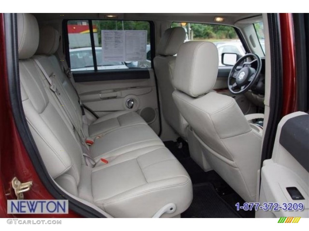 2007 Commander Limited 4x4 - Red Rock Pearl / Dark Khaki/Light Graystone photo #23