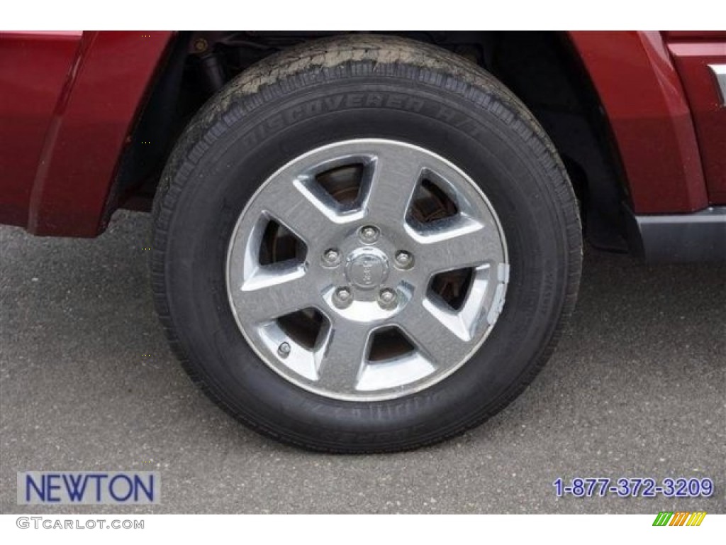2007 Commander Limited 4x4 - Red Rock Pearl / Dark Khaki/Light Graystone photo #42
