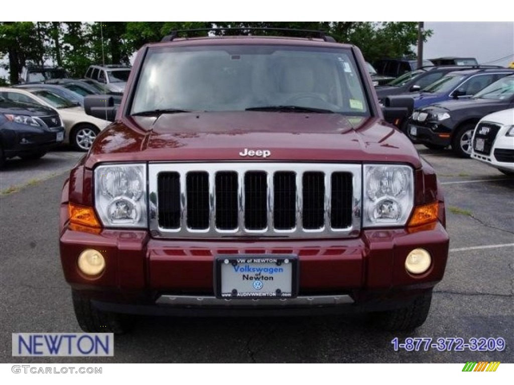 2007 Commander Limited 4x4 - Red Rock Pearl / Dark Khaki/Light Graystone photo #52