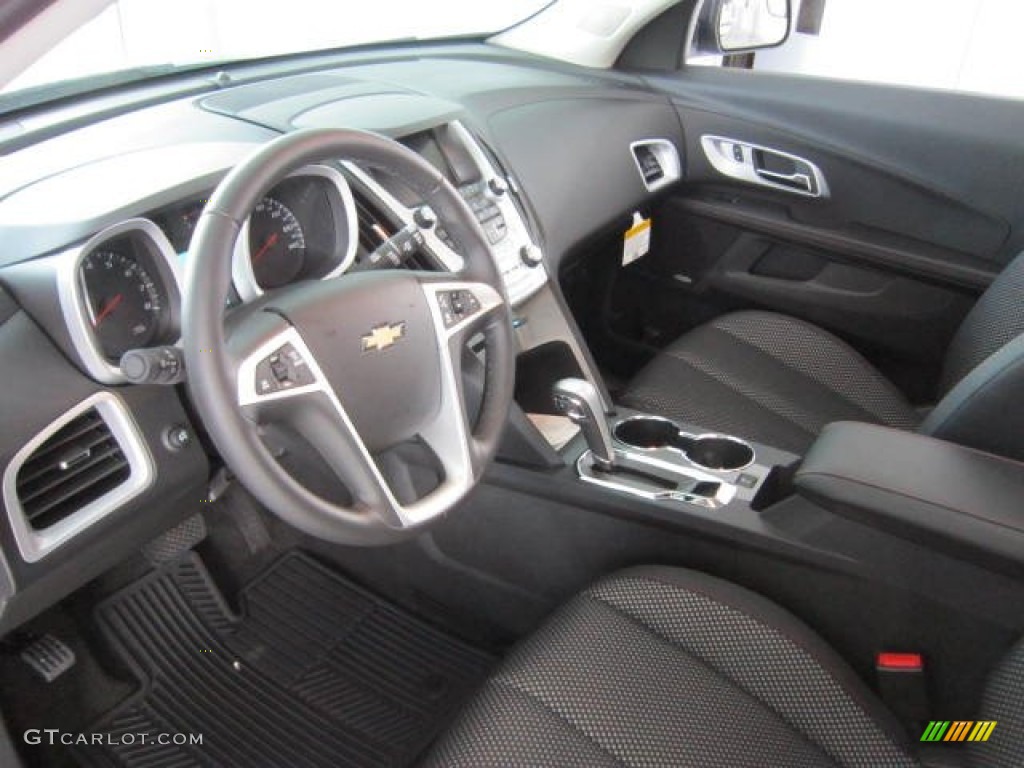 Jet Black Interior 2013 Chevrolet Equinox LT AWD Photo #69043376