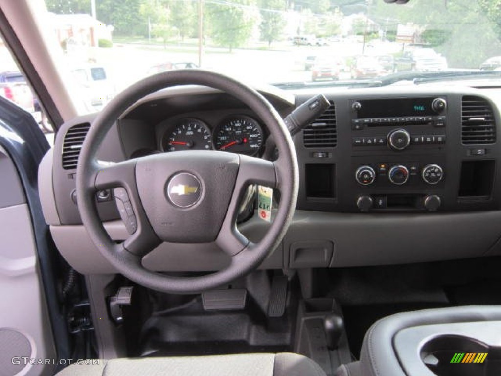 2013 Chevrolet Silverado 1500 LS Extended Cab 4x4 Dark Titanium Dashboard Photo #69043898