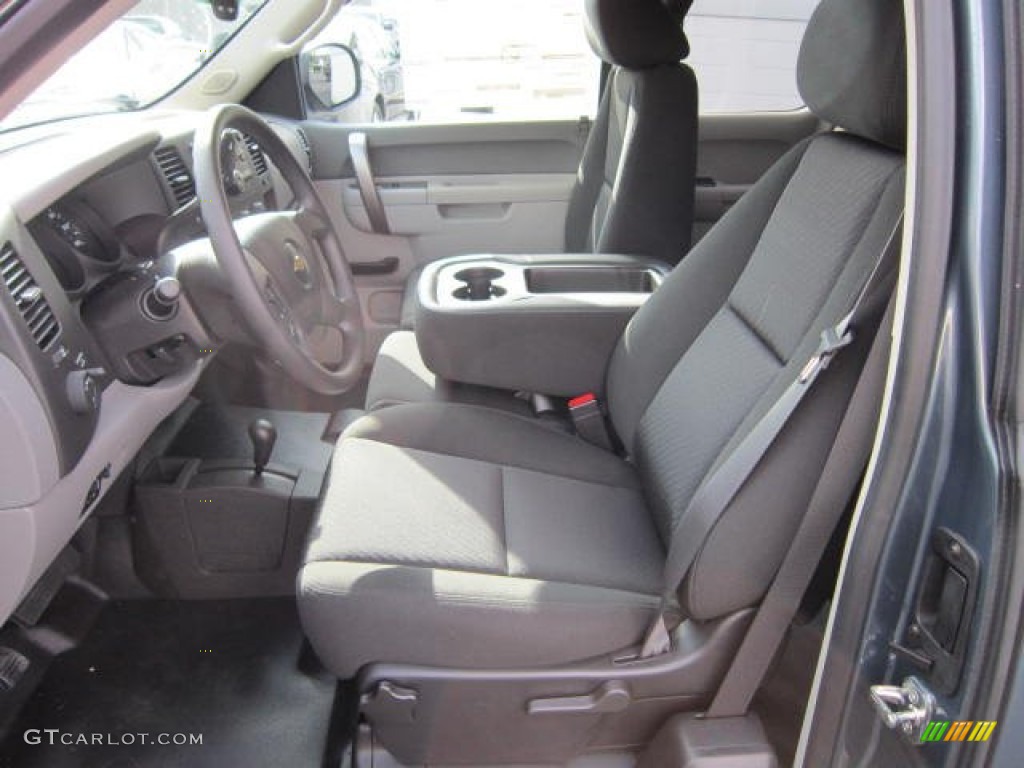 Dark Titanium Interior 2013 Chevrolet Silverado 1500 LS Extended Cab 4x4 Photo #69043907
