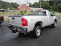 2013 Silver Ice Metallic Chevrolet Silverado 2500HD Work Truck Regular Cab 4x4  photo #7