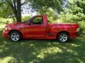 Bright Red 2003 Ford F150 SVT Lightning Exterior