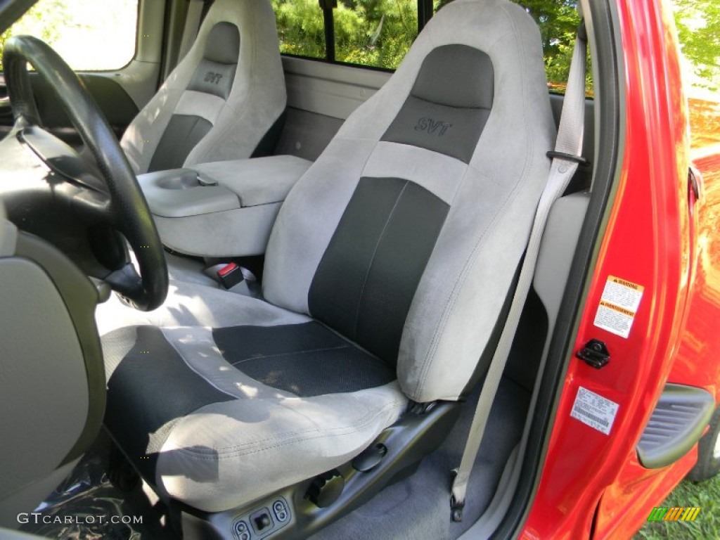 2003 F150 SVT Lightning - Bright Red / Medium Graphite Grey photo #19