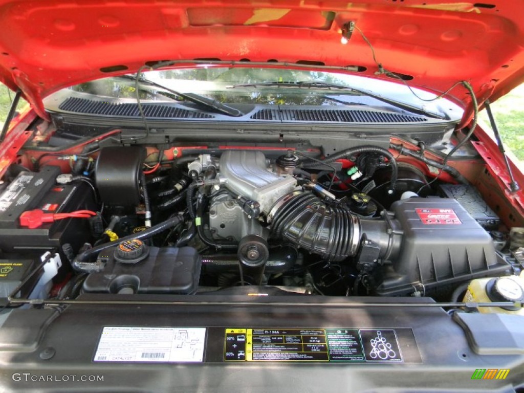 2003 F150 SVT Lightning - Bright Red / Medium Graphite Grey photo #32