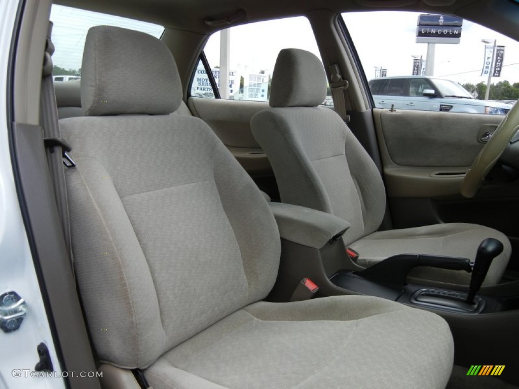 Ivory Interior 2002 Honda Accord LX Sedan Photo #69044588