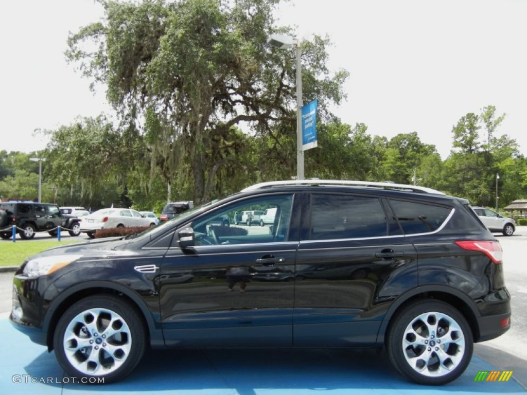 Tuxedo Black Metallic 2013 Ford Escape Titanium 2.0L EcoBoost Exterior Photo #69044678