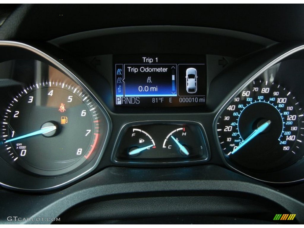2013 Ford Escape Titanium 2.0L EcoBoost Gauges Photo #69044741