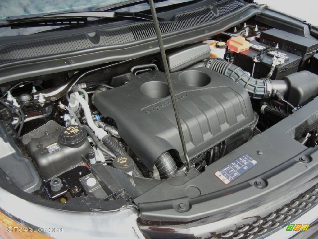2013 Ford Explorer Limited EcoBoost 2.0 Liter EcoBoost DI Turbocharged DOHC 16-Valve Ti-VCT 4 Cylinder Engine Photo #69044882