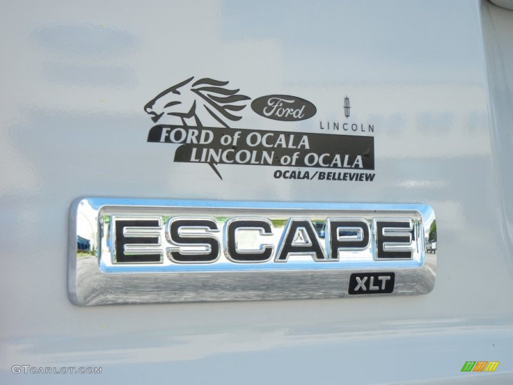 2012 Escape XLT V6 - Oxford White / Stone photo #4