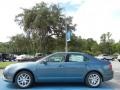 Steel Blue Metallic 2012 Ford Fusion SEL Exterior