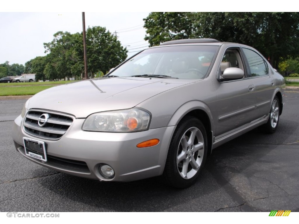 2003 Maxima SE - Sheer Silver / Black photo #1