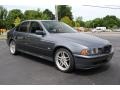 2001 Steel Blue Metallic BMW 5 Series 525i Sedan  photo #7