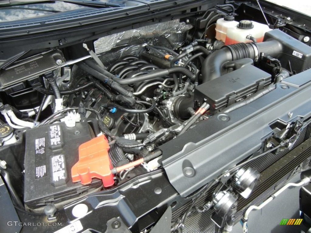 2012 Ford F150 FX4 SuperCrew 4x4 5.0 Liter Flex-Fuel DOHC 32-Valve Ti-VCT V8 Engine Photo #69045662