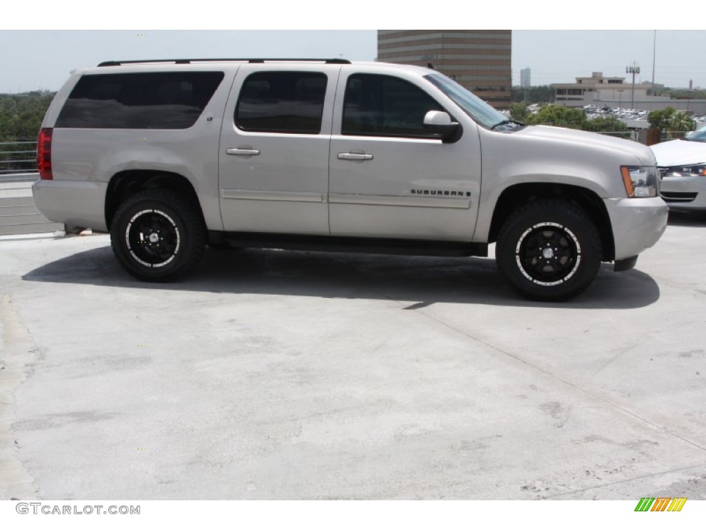 Gold Mist Metallic 2007 Chevrolet Suburban 1500 LT 4x4 Exterior Photo #69045778