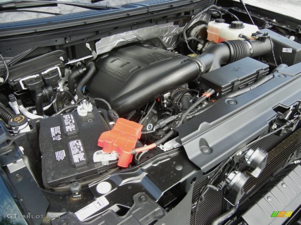 2012 Ford F150 Lariat SuperCrew 3.5 Liter EcoBoost DI Turbocharged DOHC 24-Valve Ti-VCT V6 Engine Photo #69045782