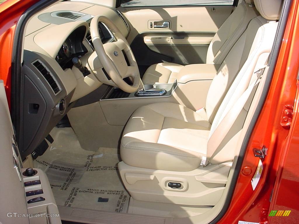 Camel Interior 2007 Ford Edge SEL Plus Photo #690462