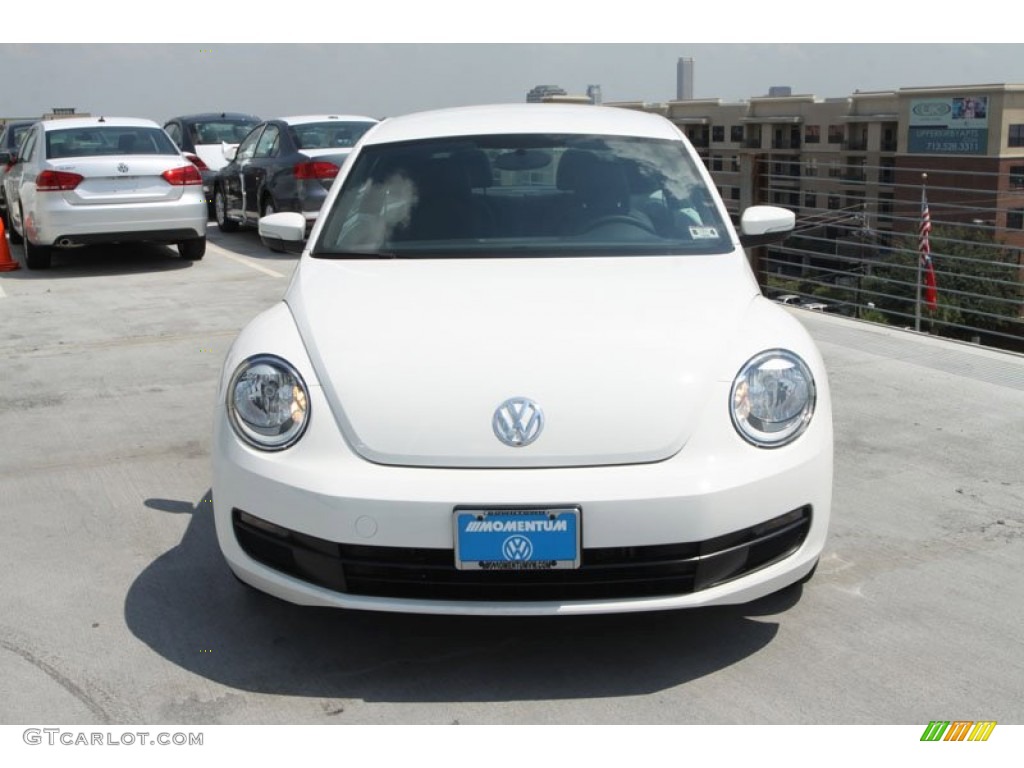 2013 Beetle 2.5L - Candy White / Titan Black photo #2