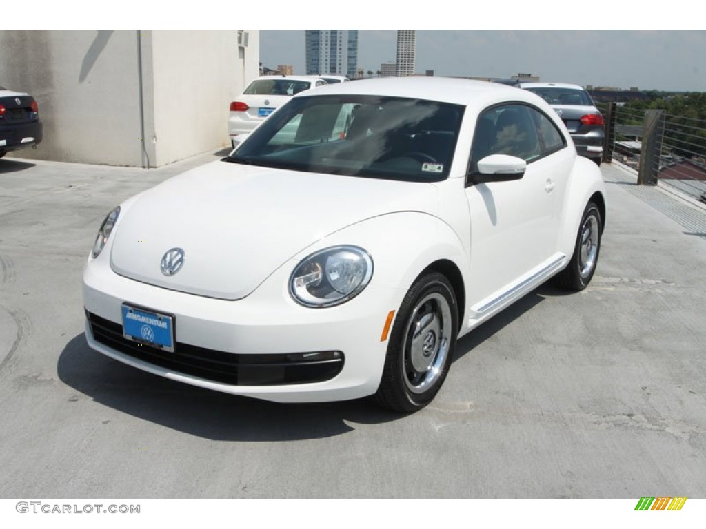 2013 Beetle 2.5L - Candy White / Titan Black photo #3