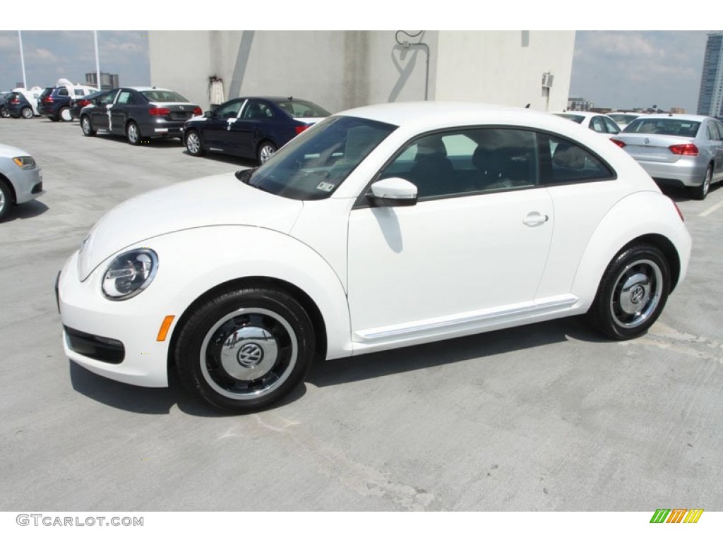 2013 Beetle 2.5L - Candy White / Titan Black photo #5