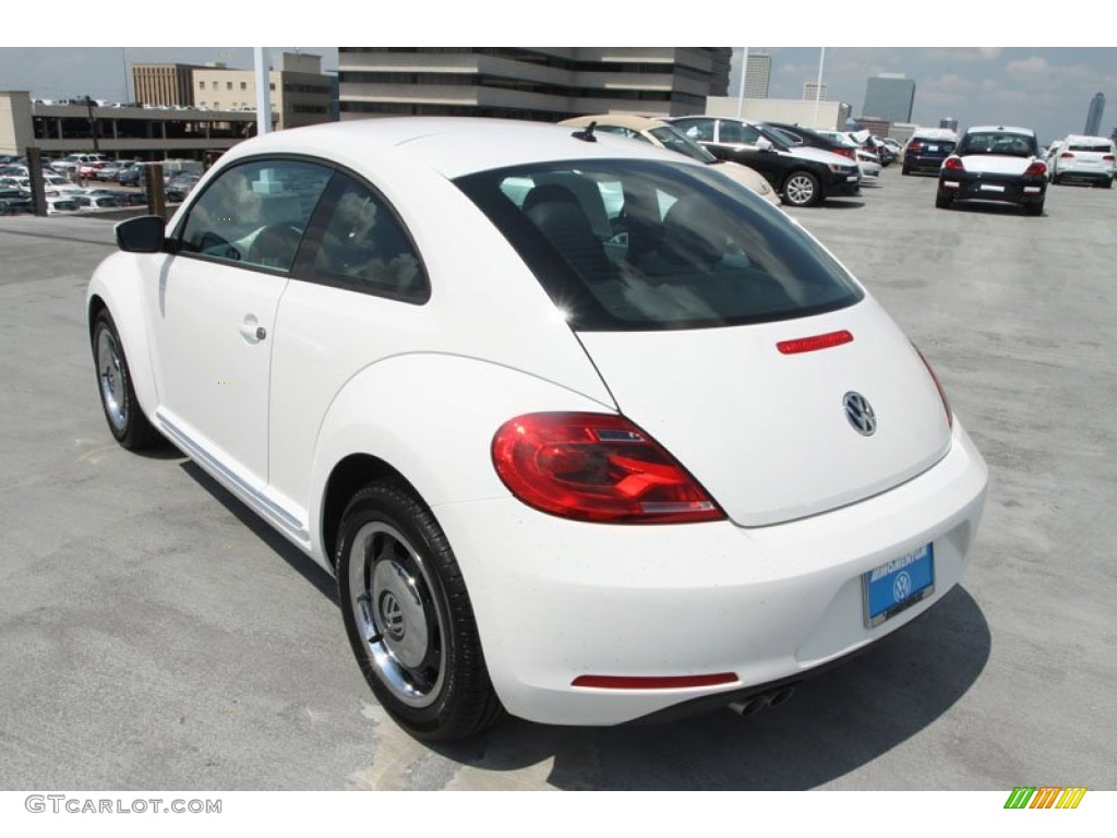 2013 Beetle 2.5L - Candy White / Titan Black photo #6