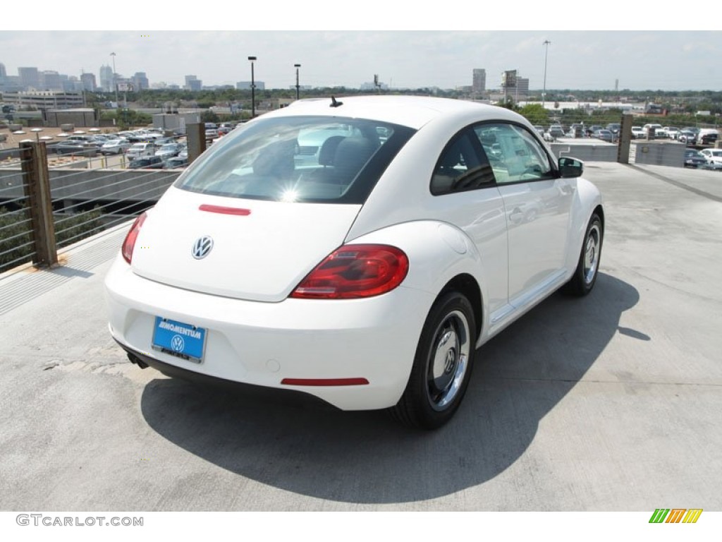 2013 Beetle 2.5L - Candy White / Titan Black photo #8