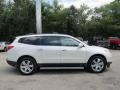 2012 White Diamond Tricoat Chevrolet Traverse LT AWD  photo #4