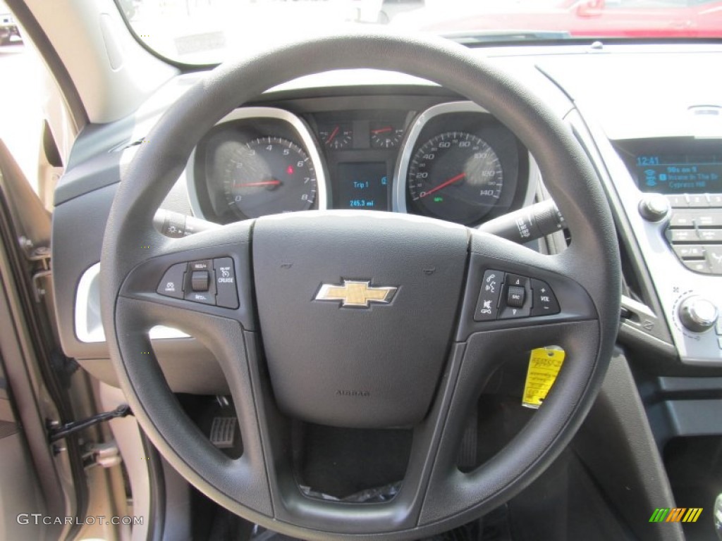 2012 Equinox LS - Gold Mist Metallic / Light Titanium/Jet Black photo #10