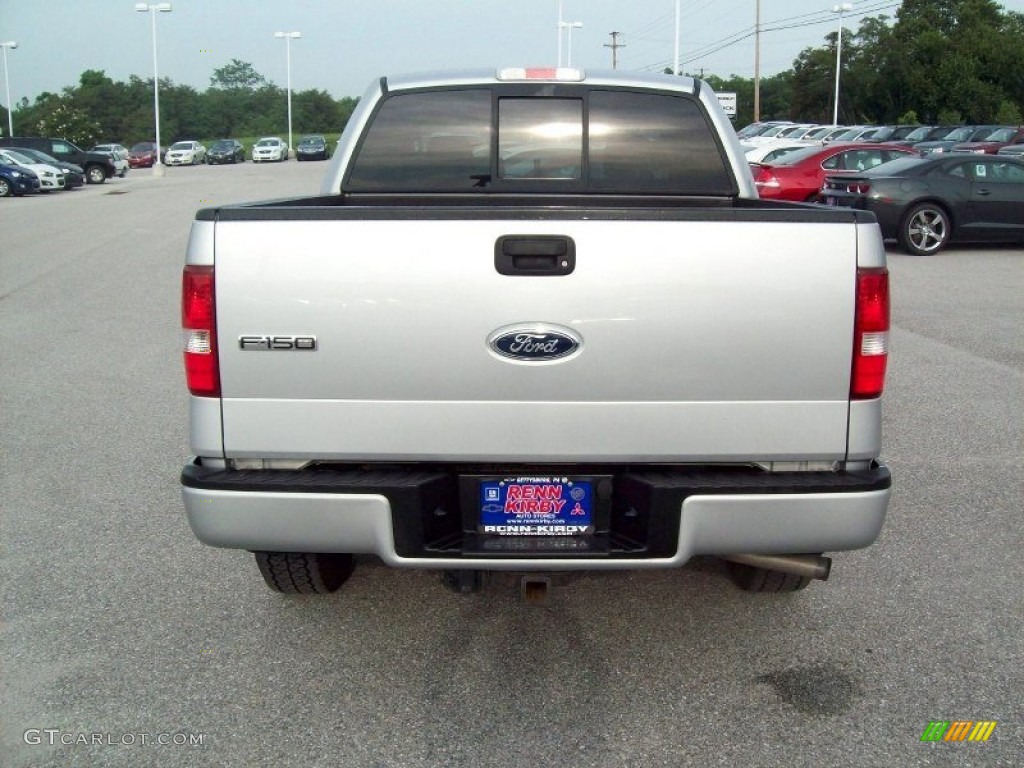 2004 F150 FX4 SuperCrew 4x4 - Silver Metallic / Black photo #13