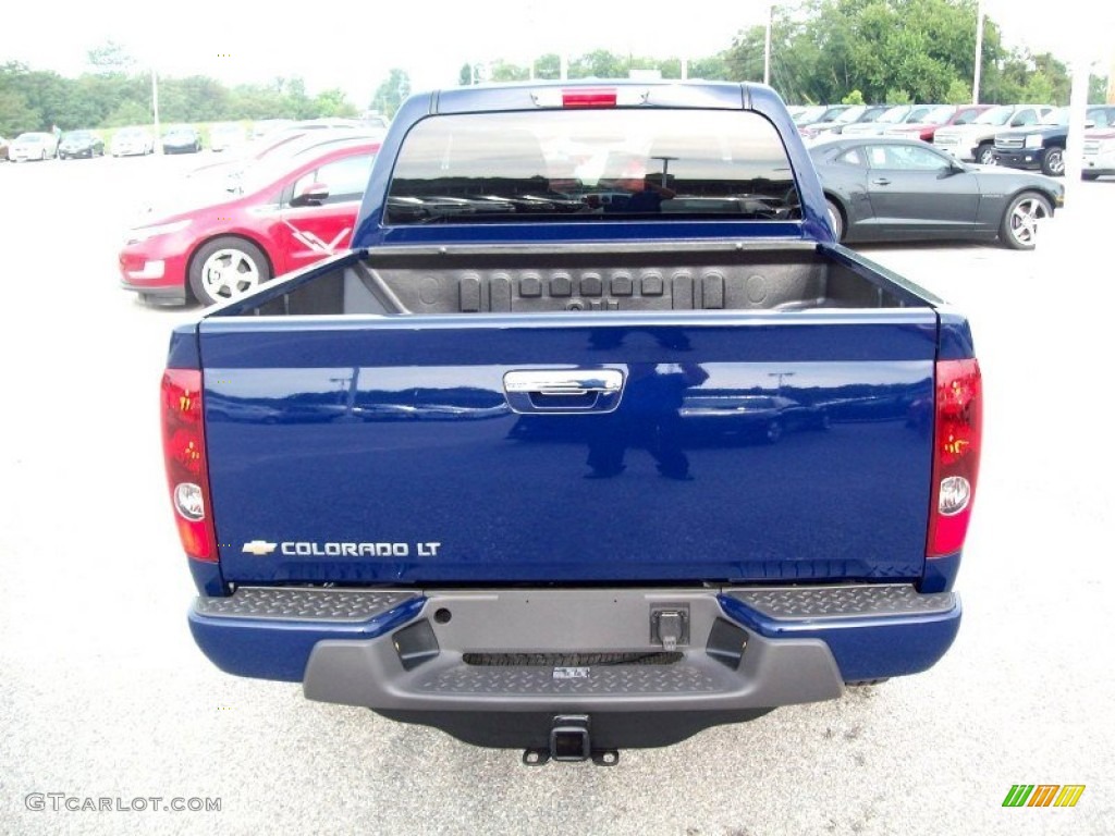 Deep Navy 2012 Chevrolet Colorado LT Crew Cab 4x4 Exterior Photo #69048638