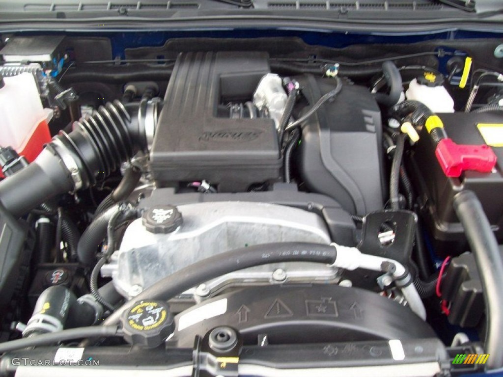 2012 Chevrolet Colorado LT Crew Cab 4x4 3.7 Liter DOHC 20-Valve Vortec 5 Cylinder Engine Photo #69048671