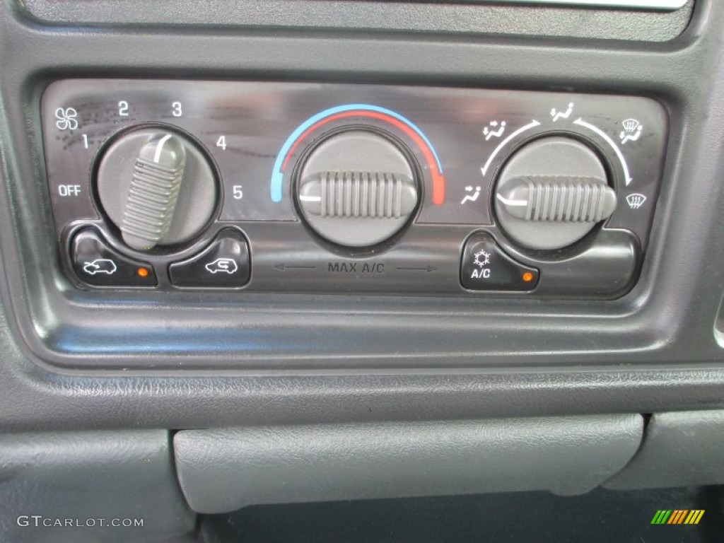 2001 Chevrolet Silverado 1500 LS Regular Cab Controls Photo #69048860