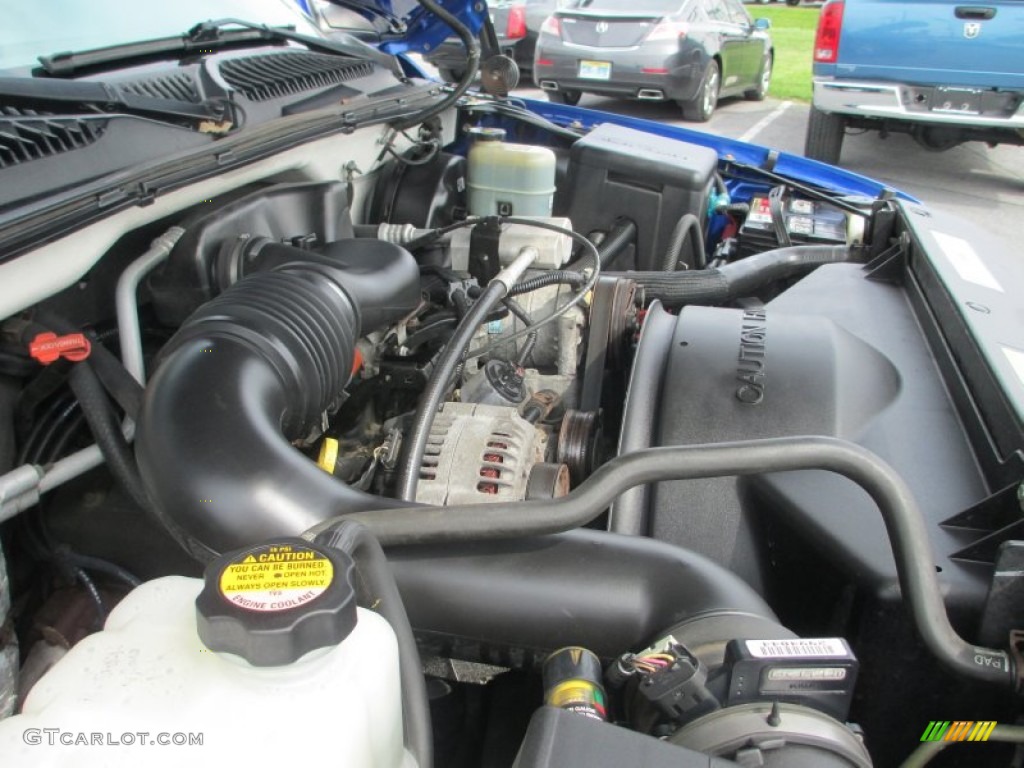 2001 Chevrolet Silverado 1500 LS Regular Cab 4.3 Liter OHV 12-Valve Vortec V6 Engine Photo #69048896