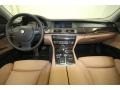 Saddle/Black Nappa Leather Dashboard Photo for 2009 BMW 7 Series #69049196