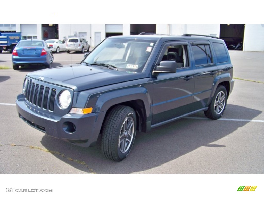 2008 Patriot Sport 4x4 - Steel Blue Metallic / Dark Slate Gray photo #1