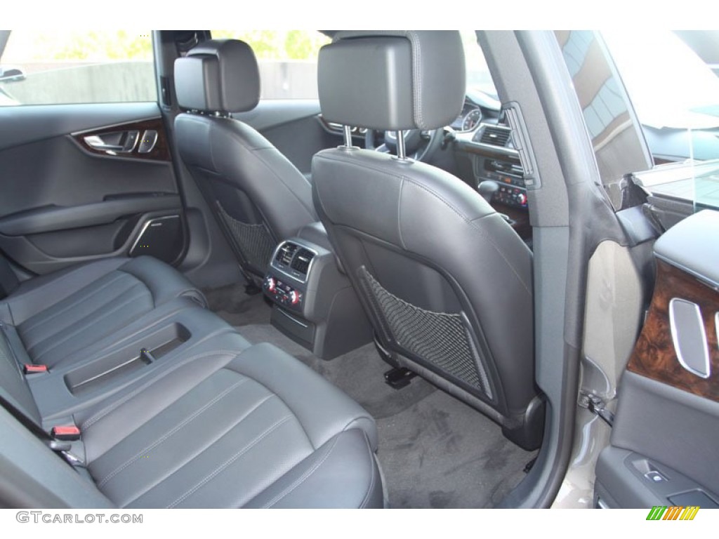 Black Interior 2013 Audi A7 3.0T quattro Prestige Photo #69049895