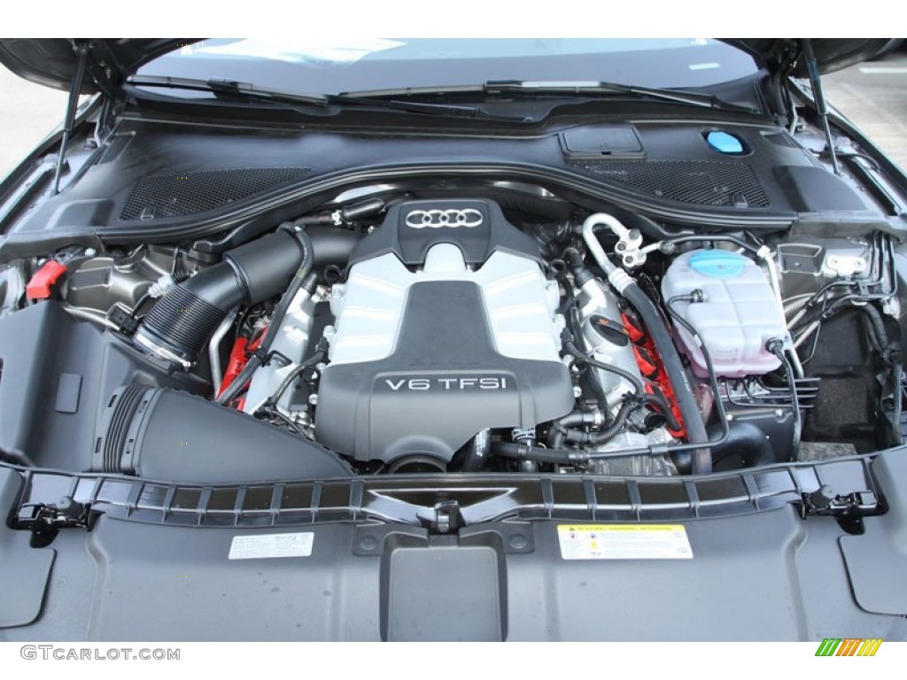 2013 Audi A7 3.0T quattro Prestige 3.0 Liter TSFI Supercharged DOHC 24-Valve VVT V6 Engine Photo #69049931