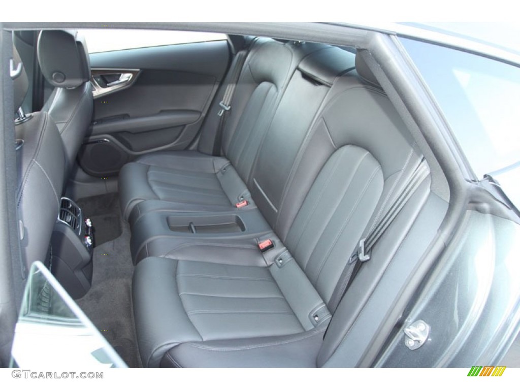 2013 Audi A7 3.0T quattro Prestige Rear Seat Photo #69050066