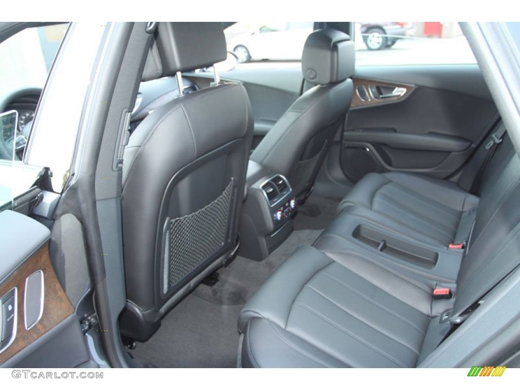 2013 Audi A7 3.0T quattro Prestige Rear Seat Photo #69050075