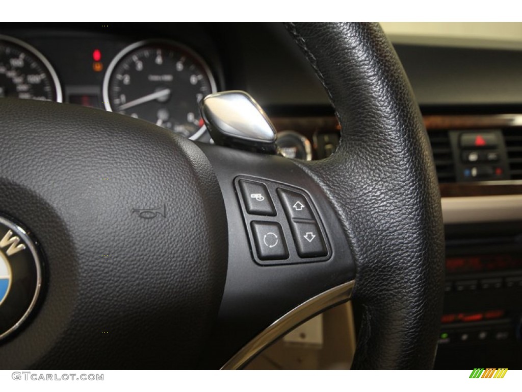 2009 3 Series 328i Convertible - Black Sapphire Metallic / Cream Beige Dakota Leather photo #26