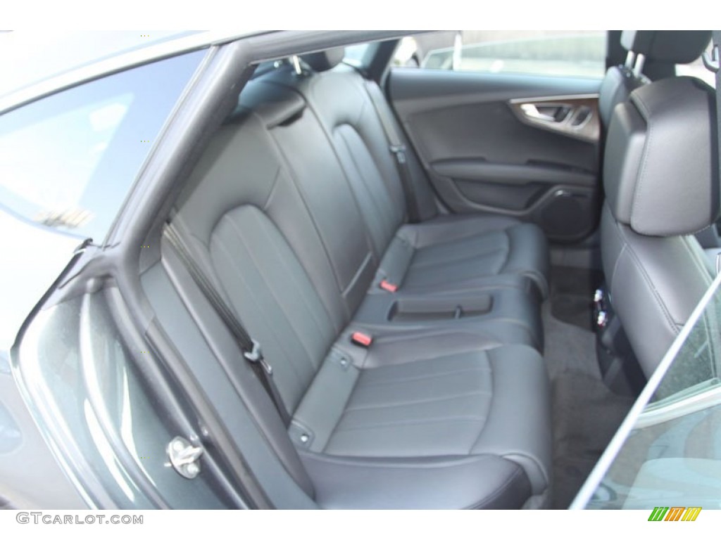 2013 Audi A7 3.0T quattro Prestige Rear Seat Photo #69050162