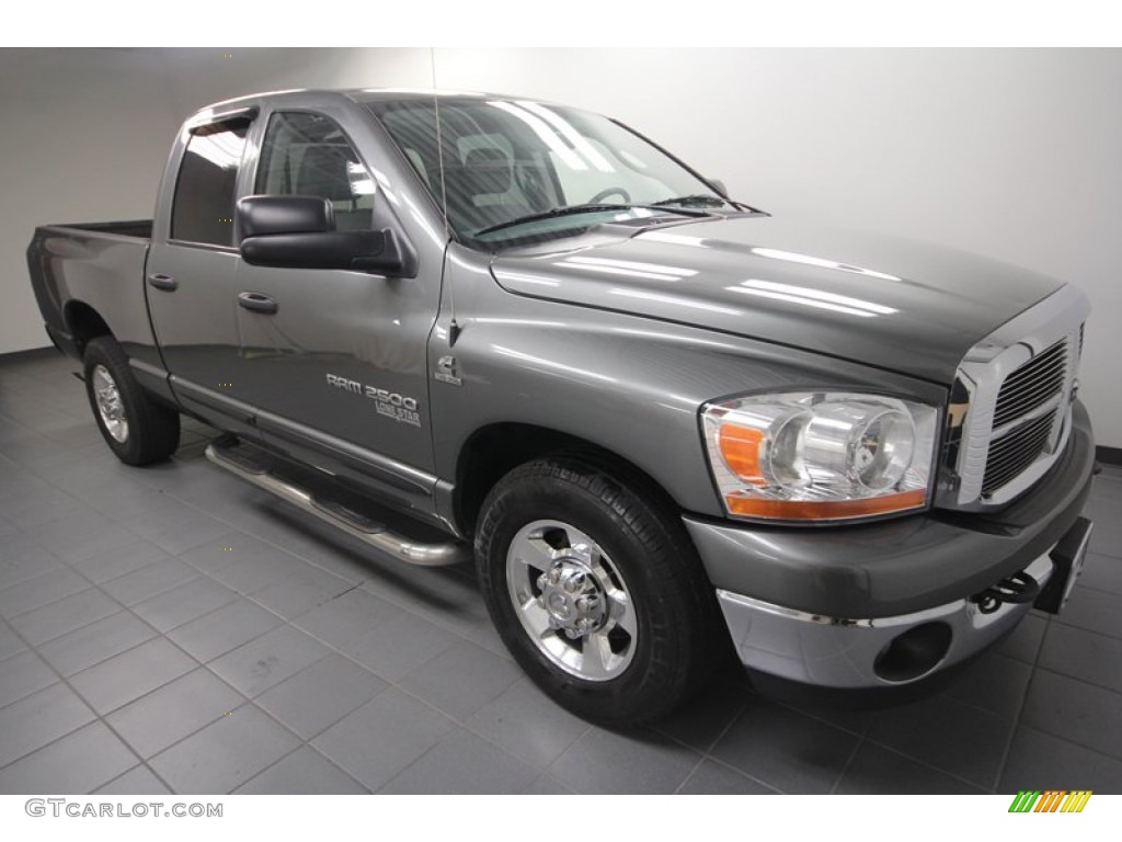 2006 Ram 2500 Lone Star Edition Quad Cab - Mineral Gray Metallic / Medium Slate Gray photo #8