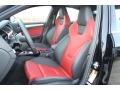 Black/Magma Red Front Seat Photo for 2013 Audi S4 #69050558