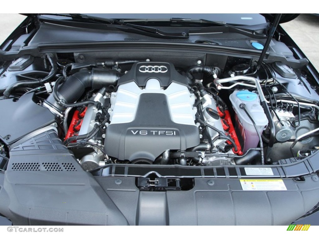 2013 Audi S4 3.0T quattro Sedan 3.0 Liter FSI Supercharged DOHC 24-Valve VVT V6 Engine Photo #69050690