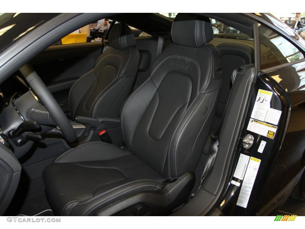 Black Interior 2013 Audi TT RS quattro Coupe Photo #69051284
