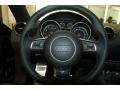 Black 2013 Audi TT RS quattro Coupe Steering Wheel